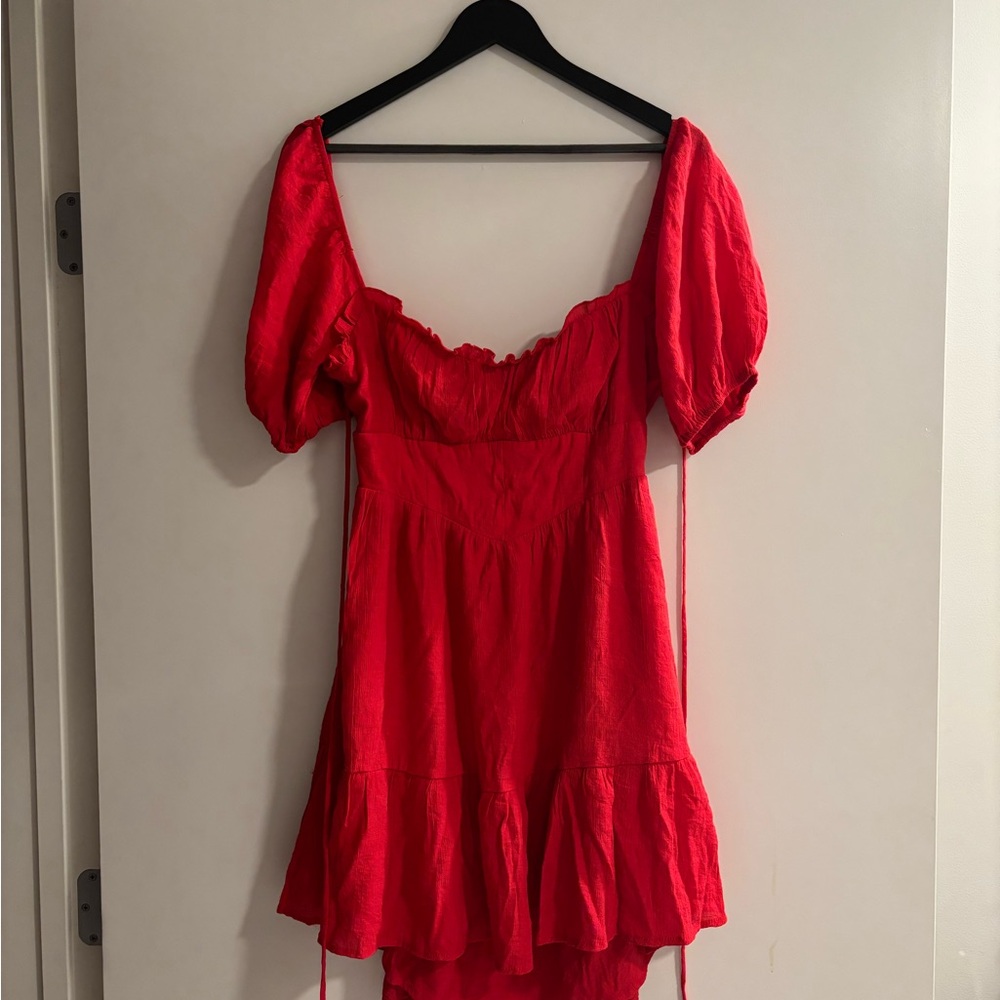 Princess Polly Vibrant Red Dress